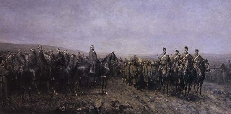 Nicolae Grigorescu Prince Carol Visiting the Turkish Prisoners